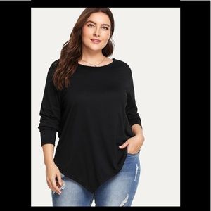 Shein asymmetrical top